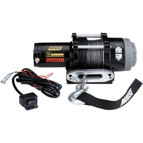 Kubota Rtv Winch 2500lb With Wire Rope Mse By Moose