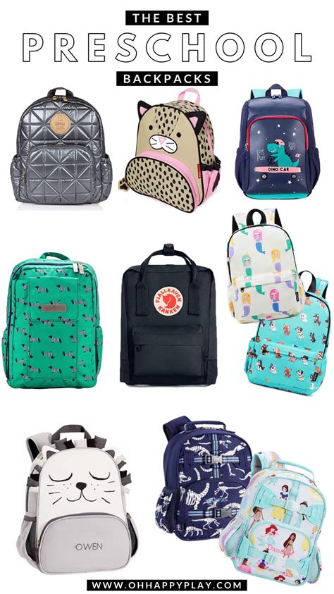 The Best Preschool Backpacks For Back To School Time Oh Happy Play