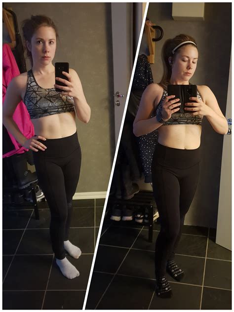 F2852 125lbs 120lbs 5lbs 3 Months Been Pushing Hard In Yoga And Finally Seeing Some