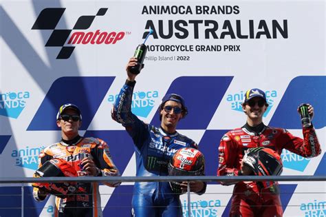 Rins Triumphs In Australia As Bagnaia Takes Championship Lead The