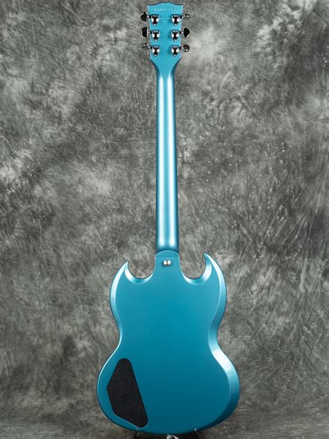 Gibson SG Standard T 2017 Pelham Blue Spacetone Music Reverb