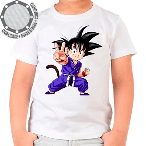 Camiseta Dragon Ball Goku Camisa Personalizada Ah00470 Elo7