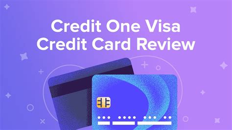 Credit One Visa Credit Card Review Youtube