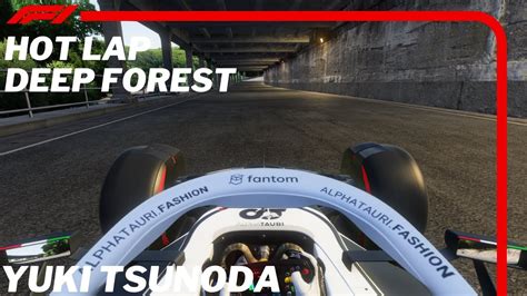 F1 2022 Yuki Tsunoda Alpha Tauri Onboard Deep Forest Assetto Corsa