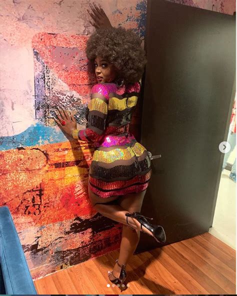 Reality Star Amara La Negra Exposes Her Backside In See Through Dress