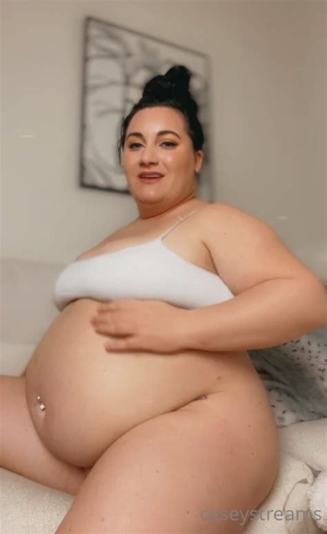 Belly Bbw Girl Playing Her Fat And Big Belly