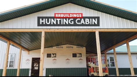 Pole Barn Hunting Cabin Plans Bios Pics
