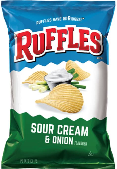 Frito Lay Ruffles Sour Cream And Onion 775oz Bag