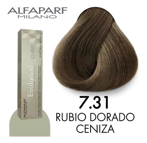 Tinte Evolution Alfaparf 7 Oxidante De Tono 731 Rubio Medio Dorado