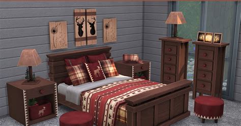 Contenido Personalizado Para Sims 4 Dormitorio Forest Fantasy Para Sims 4