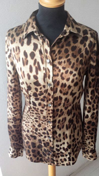 Dolce Gabbana Silk Tiger Print Blouse Catawiki