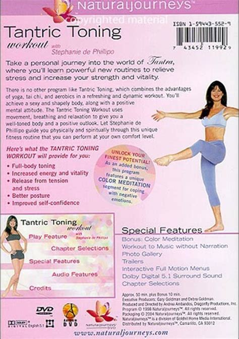 Tantric Toning Workout With Stephanie De Phillipo Dvd 1998 Dvd Empire