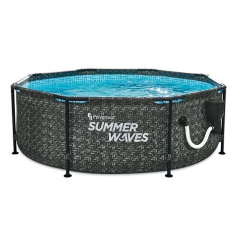 Summer Waves Active P2a00830a 8ft X 30in Above Ground Frame Swimming