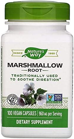 Amazon Nature S Way Marshmallow Root Mg Capsules Pack Of