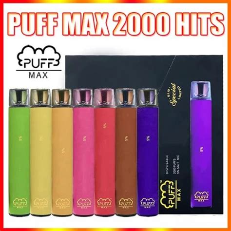 Puff Bar Max 2000 Çekim Tek Kullanımlık Elektronik Sigara Kit Fiyatı Ve