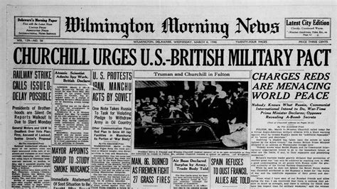 Russia criticized, Cronkite's farewell: News Journal archives March 5