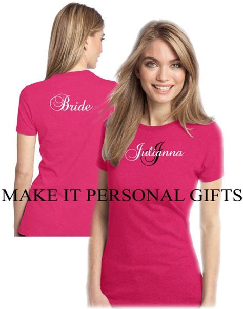 8 Personalized Bride And Bridesmaids By Sweetsoutherncompany 12000 Bridal Bachelorette