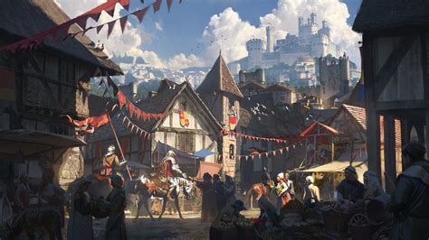 Medieval Town Wallpapers Wallpaper Cave
