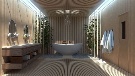 At astro we believe that bathroom lighting should be both decorative and functional. Modern Bathroom Anime Background | Bathroom Design
