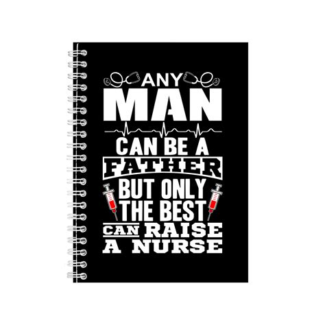 Nurse Dad Notebook Best Nurse Student Father T Writing Books
