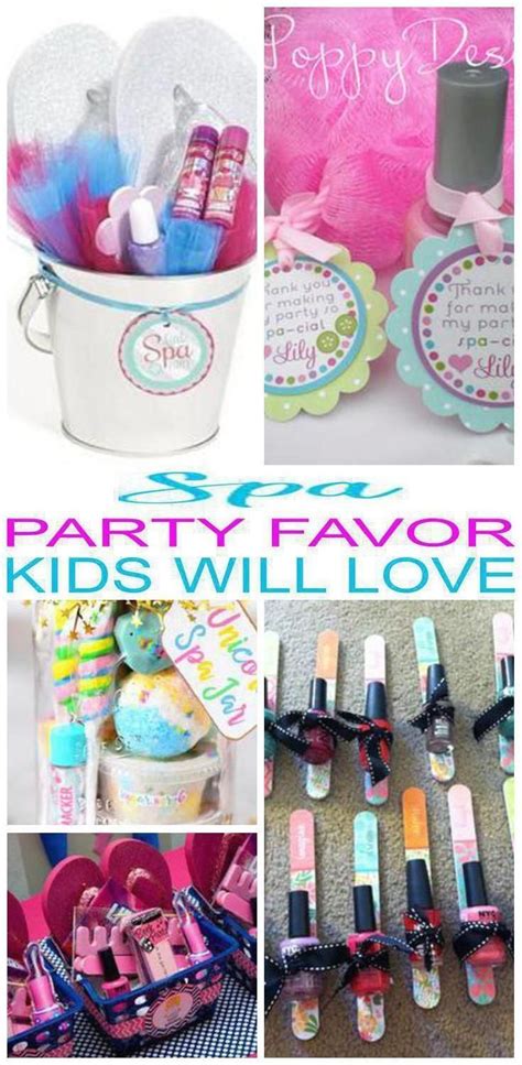 Spa Party Favor Ideas Modern Design In 2020 Spa Party Favors Kids