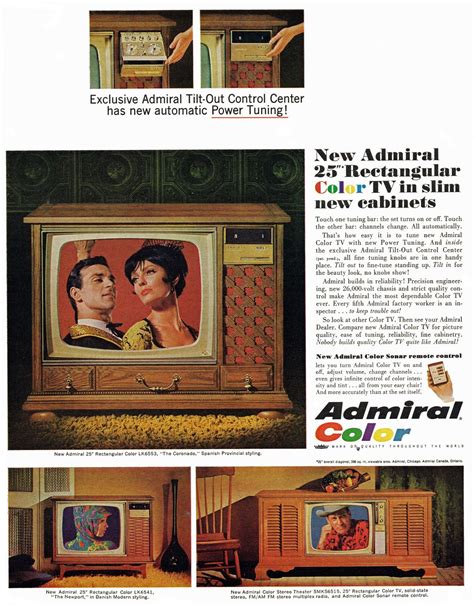 Remarkably Retro | Color television, Tv advertising, Typography wall ...