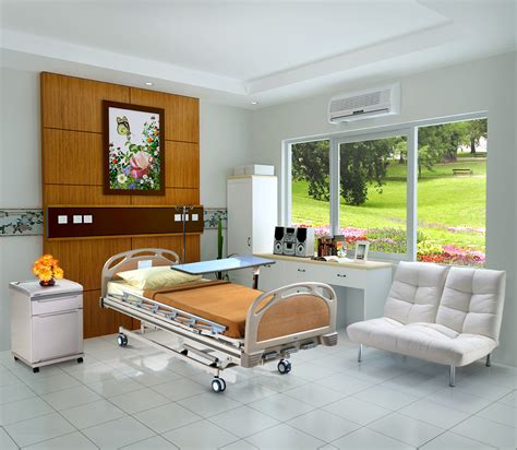 desain ruang inap rumah sakit mewah gambar rumah idaman