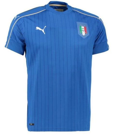 Italy Soccer Jersey Official Puma Italy Home Shirt 2016 17