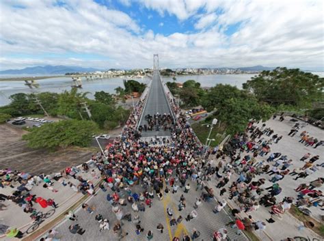 CDL de Florianópolis prestigia aniversário de 96 anos da ponte Hercílio