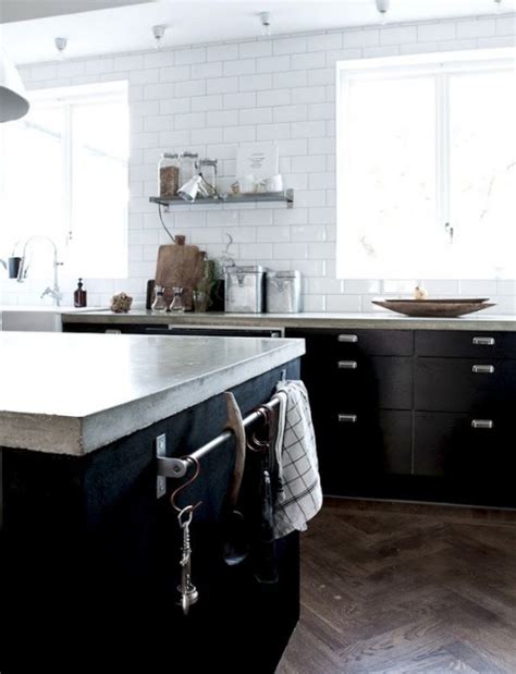 The remodeling brief for this vibrant kitchen was to create a modern and comfortable space. 57 Concrete Kitchen Countertop Ideas - DigsDigs