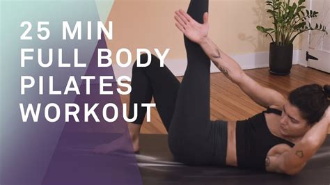 25 Minute Full Body Pilates Workout YouTube