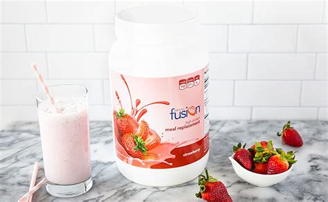 Bariatric Fusion Strawberry Meal Replacement 27g Protein Powder 21