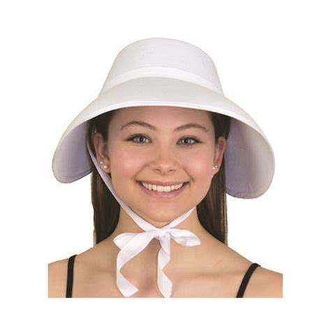 Victorian Bonnet Hat Headwear Great Women Womens Colonial Accessory