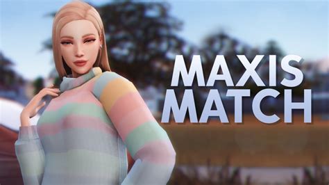 The Sims 4 Maxis Match Tops Collection Custom Content Showcase Mods