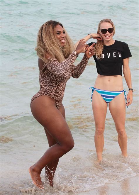 Serena Williams And Caroline Wozniacki In Bikini 08 GotCeleb