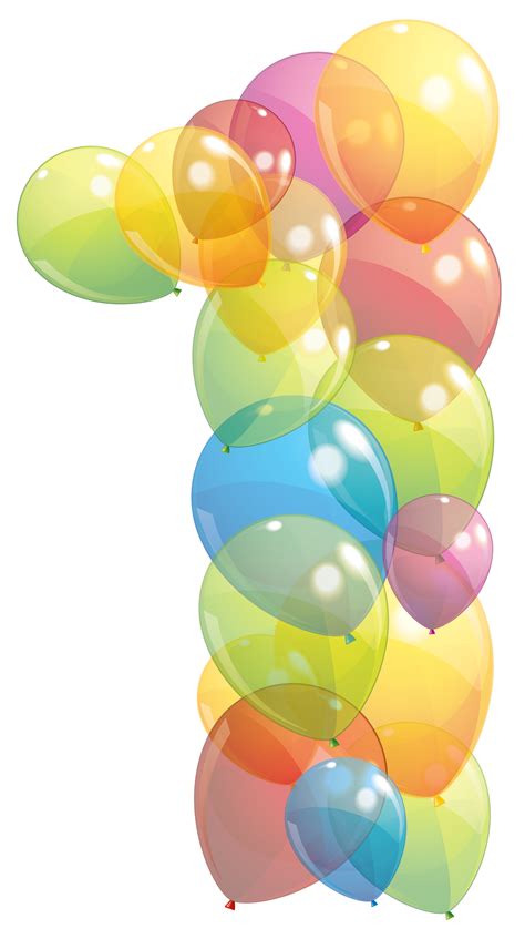 12 Birthday Balloons Clipart Png You Should Have It
