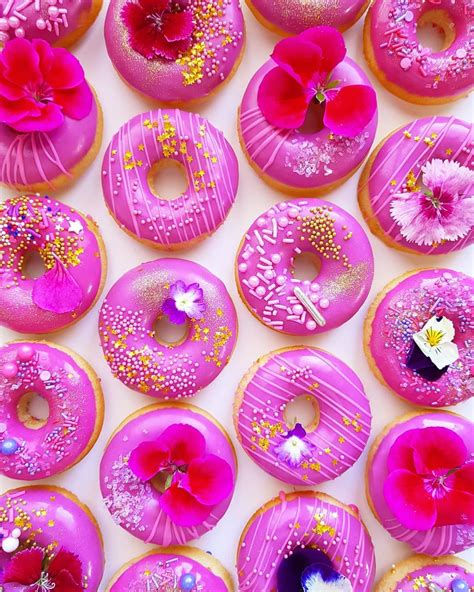 sugar and salt on instagram “ fancysprinkles always making my donuts look pretty” donut