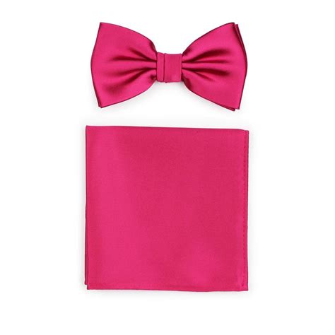 Solid Color Bow Tie In Cerise Pink Cheap Pink Bow Tie Bows Wedding