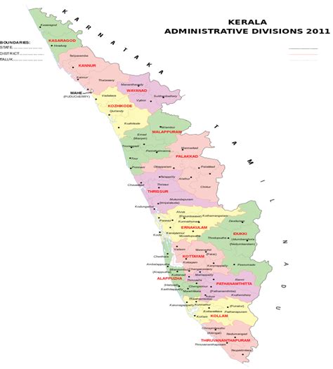 Kerala Map Png Clipart Kerala Political Map After Cli