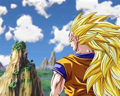 Tapety Anime Son Goku Dragon Ball Z Mytologie Super Saiyan 3