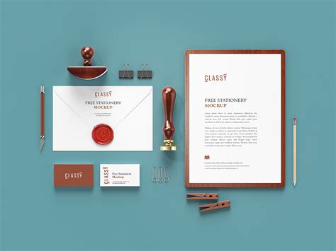 Download Free Branding Stationery Mockup | Free Mockup