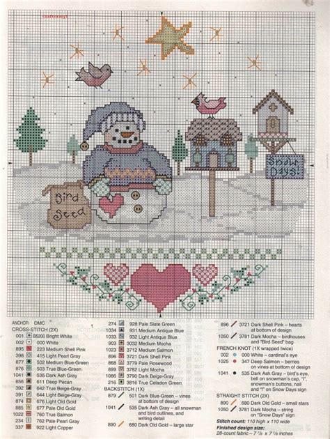 Maybe you would like to learn more about one of these? 1000+ images about Counted Cross Stitch - Snowman on ...