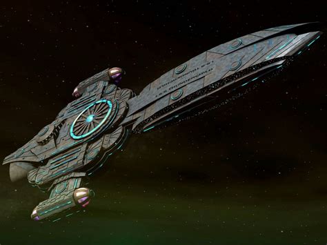 Satosgc Raven Class Heavy Cruiser 2km Long Starship Design Star Trek Ships Spaceship Design