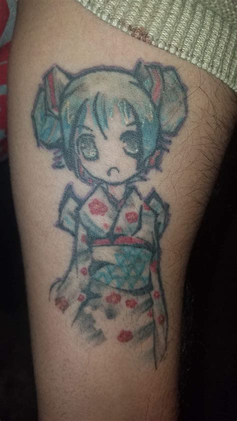My Kimono Miku Tattoo3 Anime Amino