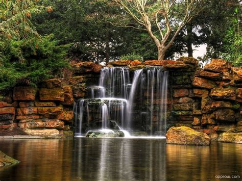 Peaceful Waterfalls Wallpaper Download Nature Hd Wallpaper Appraw