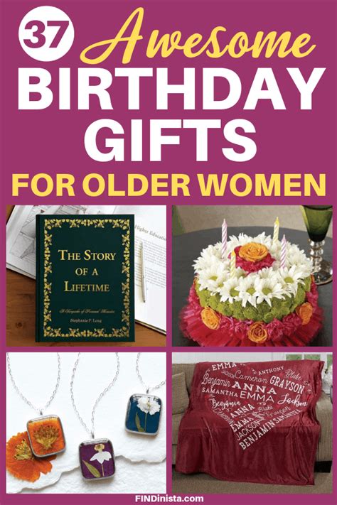 Maybe you would like to learn more about one of these? Birthday Gifts for Older Women - Best Gifts for the ...