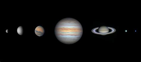 Our Solar System Imaged Using My Telescope Rastronomy