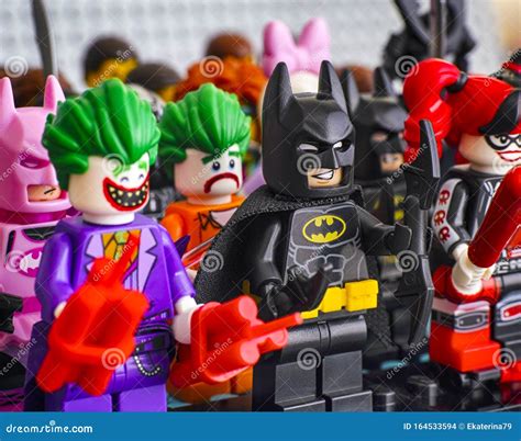 Lego The Joker And Harley Quinn Minifigures In The Joker Notorious