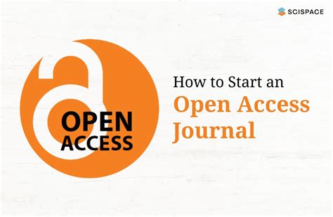 How To Start An Open Access Journal