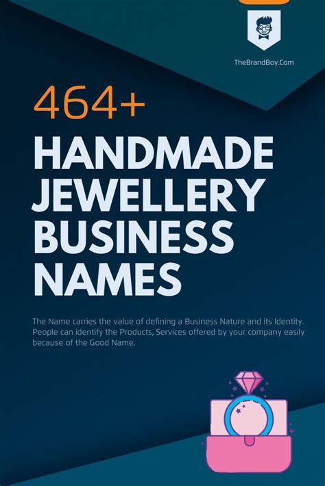 1555 Handmade Jewelry Business Names And Domain Ideas Generator